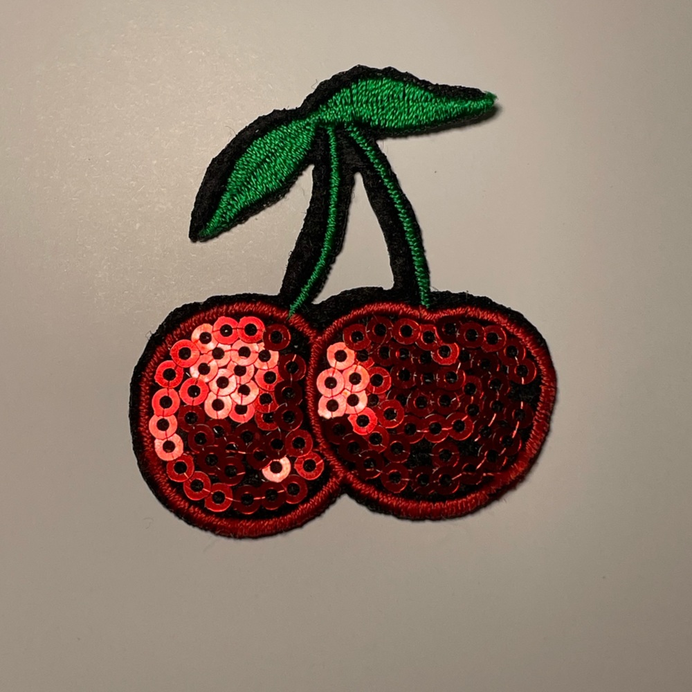 Iron-On Cherry Patch